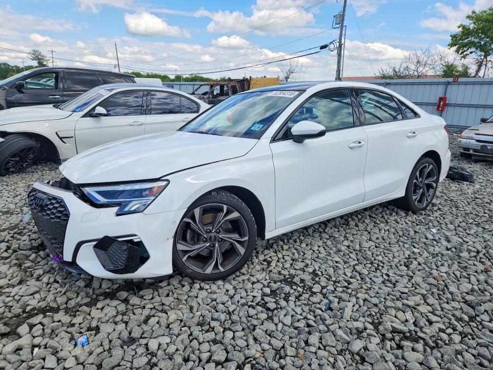 AUDI A3 2023 with VIN WAUHUDGY4PA103871 - Photo from auction