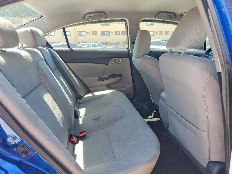 Photo 10 from auction – 2013 HONDA CIVIC with VIN 19XFB2F57DE086116