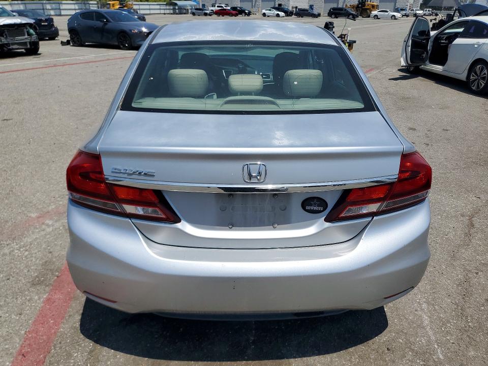 Photo 6 from auction – 2013 HONDA CIVIC with VIN 2HGFB2F85DH530108