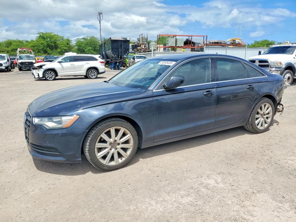 AUDI A6 2013 with VIN WAUGFBFC6DN127643 - Photo from auction