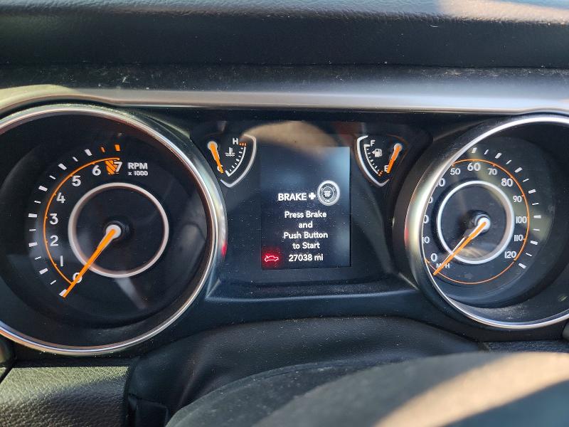 Photo 9 from auction – 2023 JEEP GLADIATOR with VIN 1C6HJTAG0PL584624