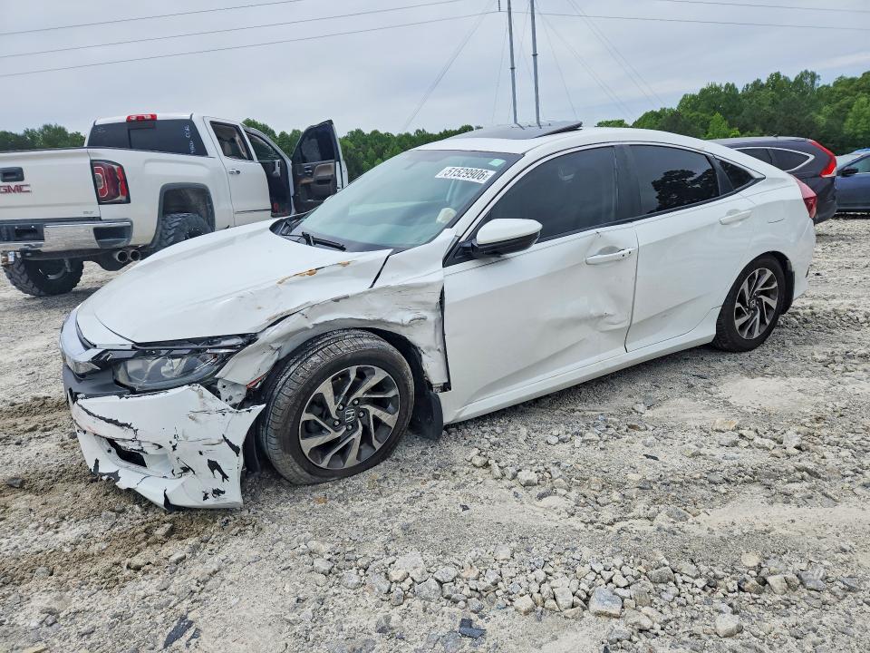 HONDA CIVIC 2016 with VIN 19XFC2F74GE044800 - Photo from auction