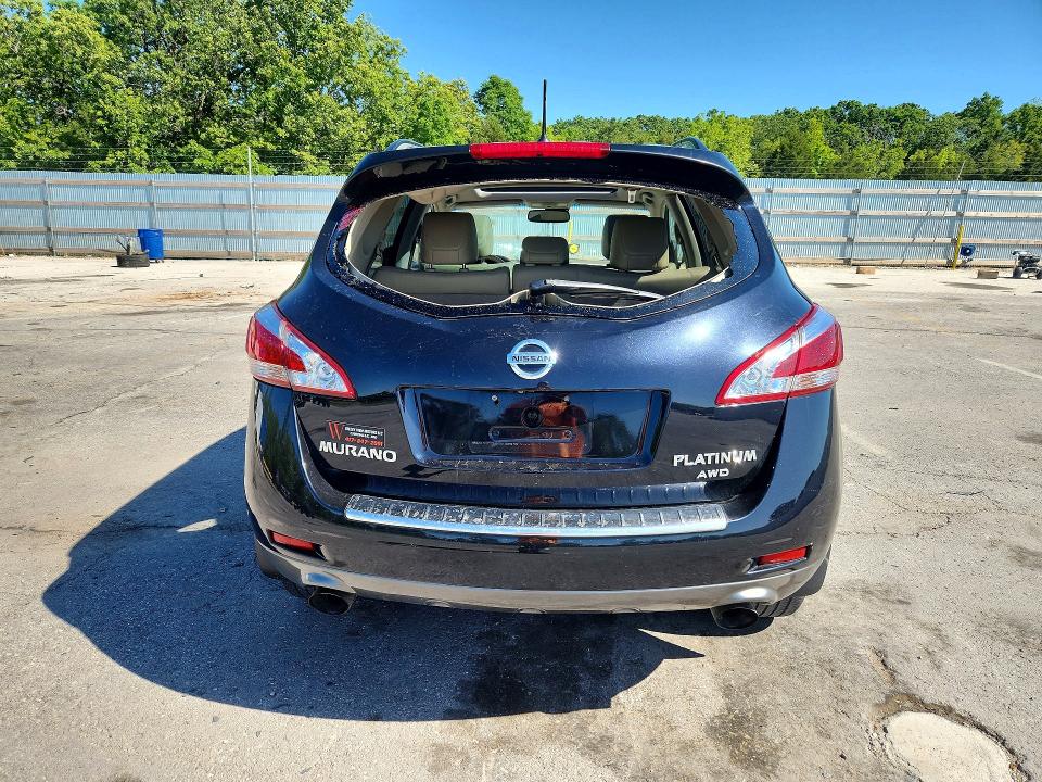Photo 6 from auction – 2012 NISSAN MURANO with VIN JN8AZ1MW0CW218248