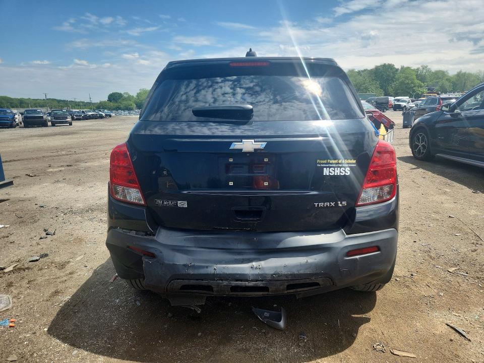 Photo 6 from auction – 2016 CHEVROLET TRAX with VIN KL7CJKSB0GB546331