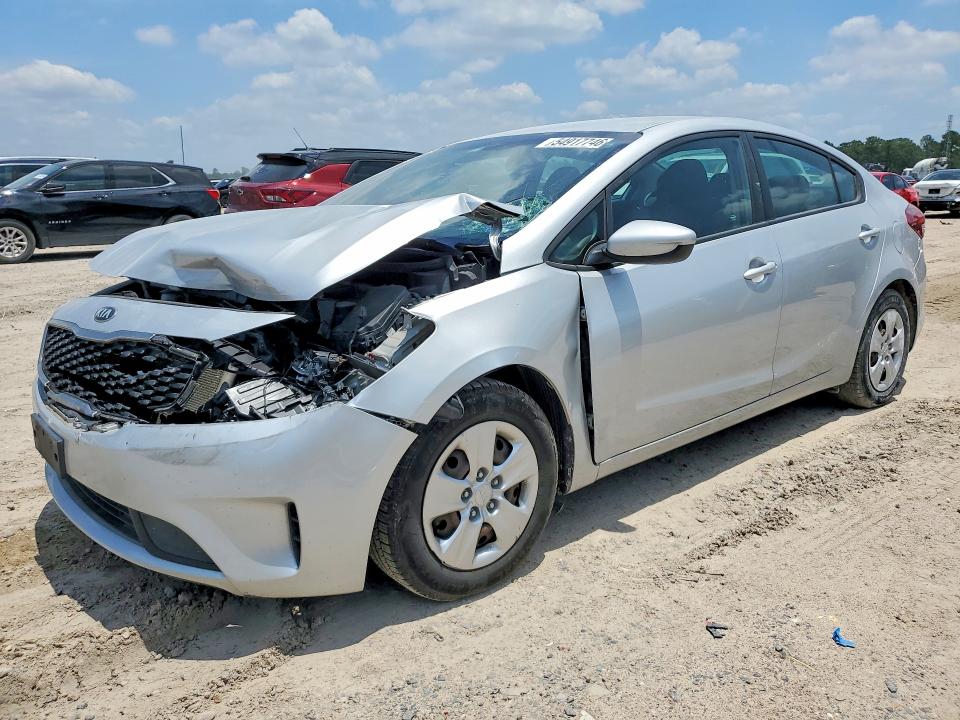 KIA FORTE 2017 with VIN 3KPFK4A77HE077295 - Photo from auction