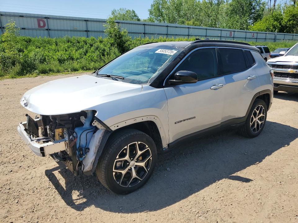 JEEP COMPASS 2024 with VIN 3C4NJDCN8RT131369 - Photo from auction