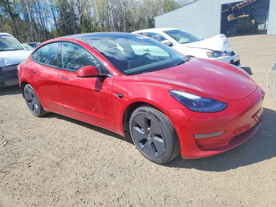 Photo 4 from auction – 2022 TESLA MODEL 3 with VIN 5YJ3E1EB8NF206464