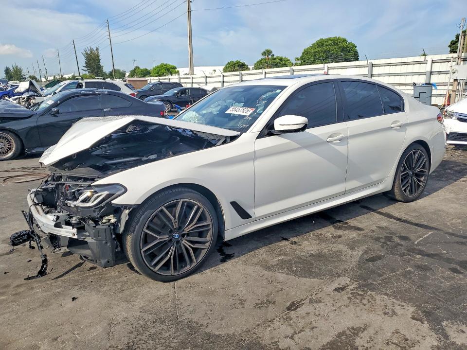 BMW 540 2021 with VIN WBA53BJ06MWX35167 - Photo from auction