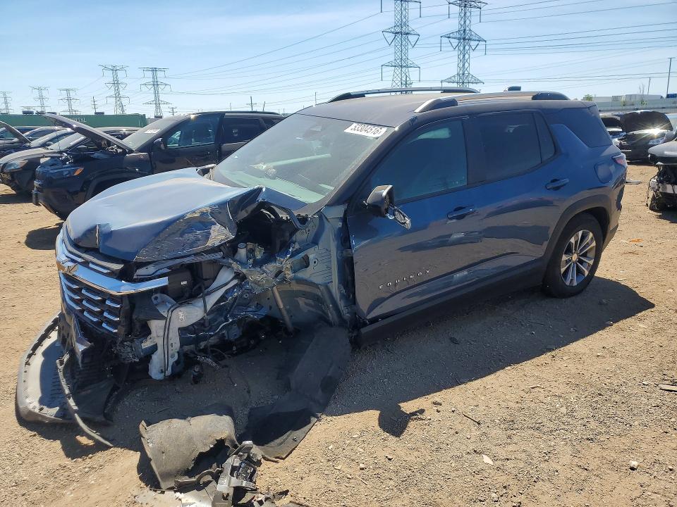 CHEVROLET EQUINOX 2025 with VIN 3GNAXPEG9SL114722 - Photo from auction