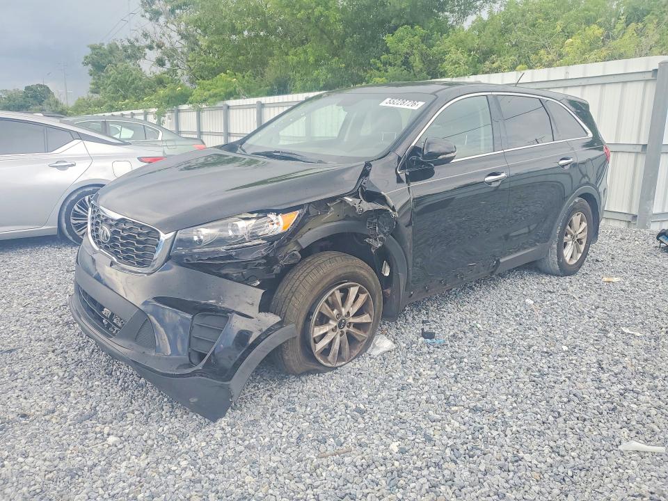 KIA SORENTO 2019 with VIN 5XYPG4A32KG574526 - Photo from auction