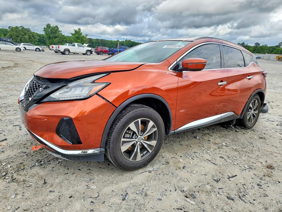 NISSAN MURANO 2019 with VIN 5N1AZ2MJ1KN103194 - Photo from auction