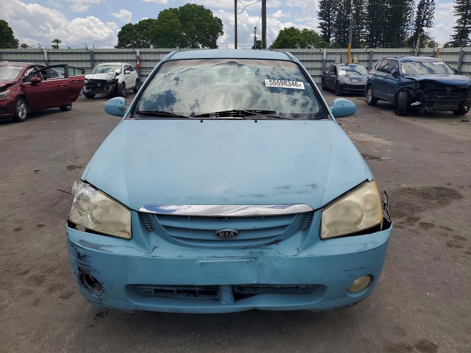 Foto 5 de la subasta – 2005 KIA SPECTRA con VIN KNAFE121655089510