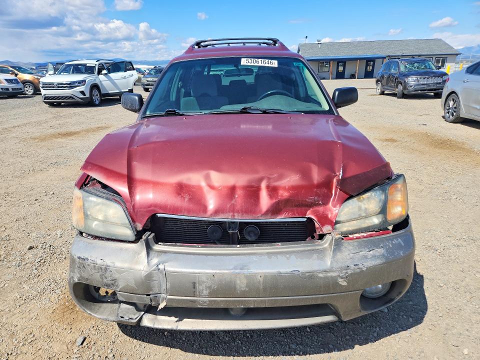 Photo 4 from auction – 2002 SUBARU LEGACY with VIN 4S3BH665727604629