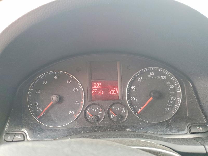Photo 9 from auction – 2008 VOLKSWAGEN JETTA with VIN 3VWJM71K58M131738