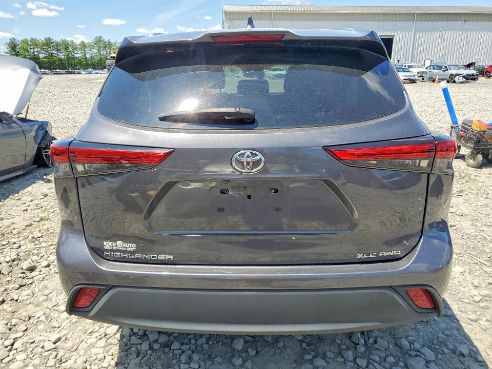Photo 6 from auction – 2021 TOYOTA HIGHLANDER with VIN 5TDHZRBH0MS081553