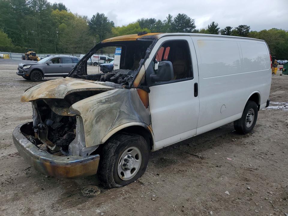CHEVROLET EXPRESS G2500 2019 с VIN 1GCWGAFP8K1155327 - Снимка от търг