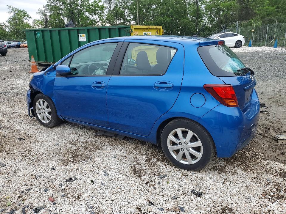 Photo 2 from auction – 2015 TOYOTA YARIS with VIN VNKKTUD33FA035458