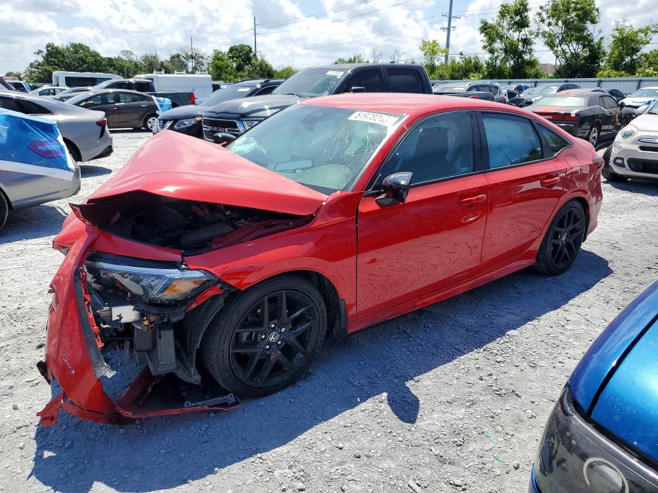 HONDA CIVIC 2025 with VIN 2HGFE2F58SH585209 - Photo from auction