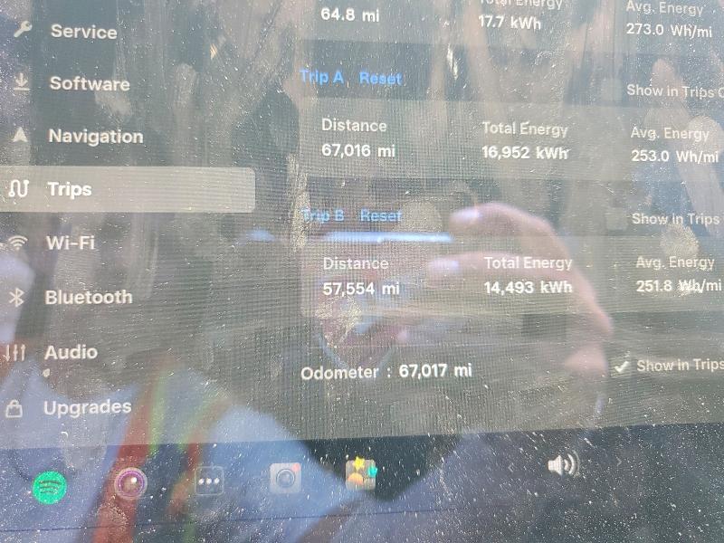 Photo 9 from auction – 2021 TESLA MODEL 3 with VIN 5YJ3E1EB5MF093149