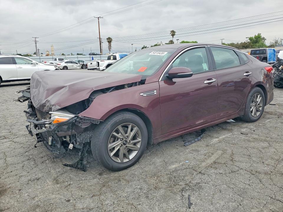 KIA OPTIMA 2019 with VIN 5XXGT4L34KG306624 - Photo from auction