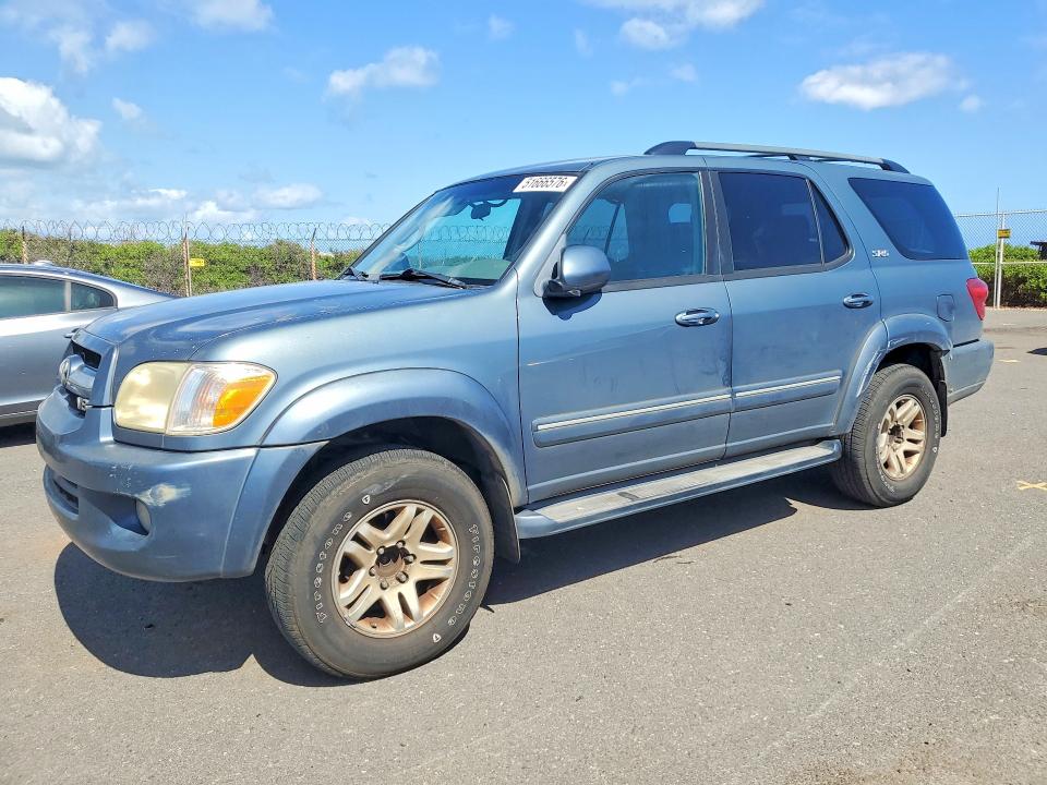 TOYOTA SEQUOIA 2006 with VIN 5TDZT34A56S274819 - Photo from auction