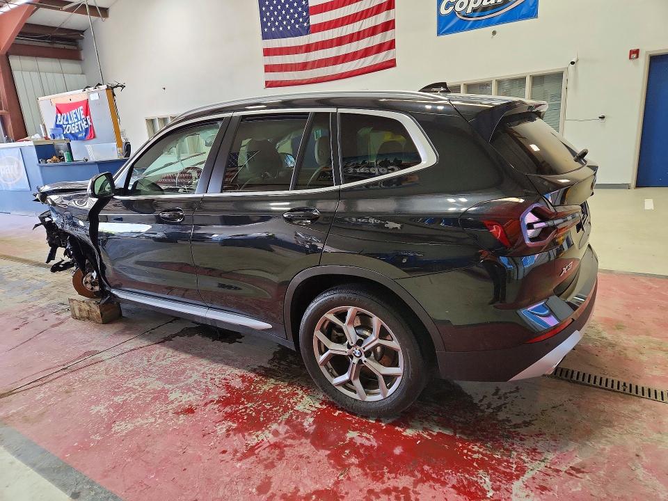 Photo 2 from auction – 2022 BMW X3 with VIN 5UX53DP07N9K73772