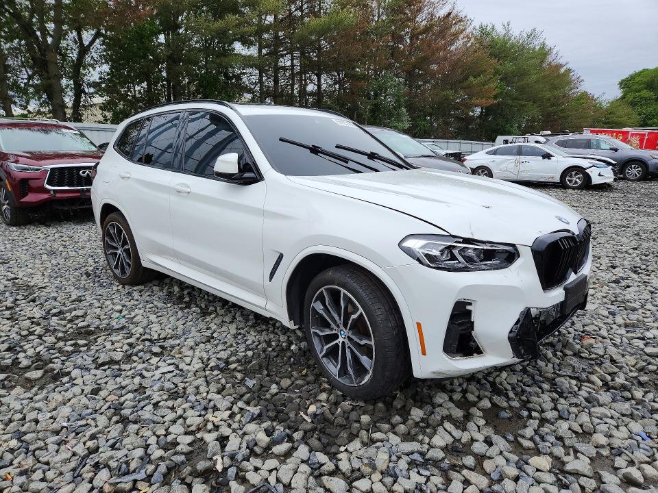 Photo 4 from auction – 2022 BMW X3 with VIN 5UX53DP07N9L95340