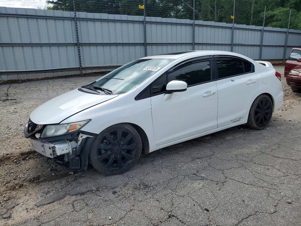 HONDA CIVIC 2015 with VIN 2HGFB6E50FH704233 - Photo from auction