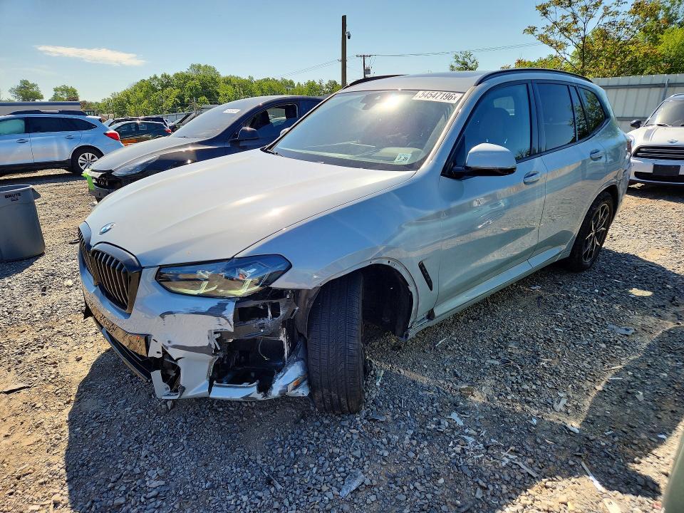 BMW X3 2024 with VIN WBX57DP09RN266263 - Photo from auction