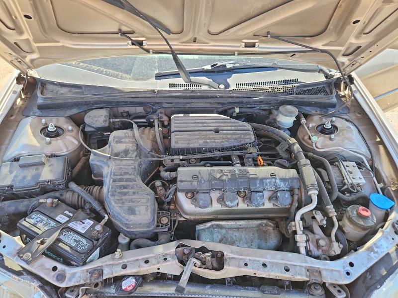 Photo 11 from auction – 2001 HONDA CIVIC with VIN JHMES26721S005852