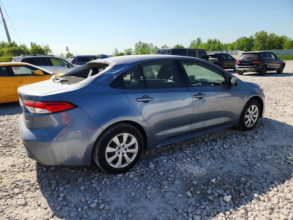 Photo 3 from auction – 2020 TOYOTA COROLLA with VIN JTDEPRAE3LJ044802