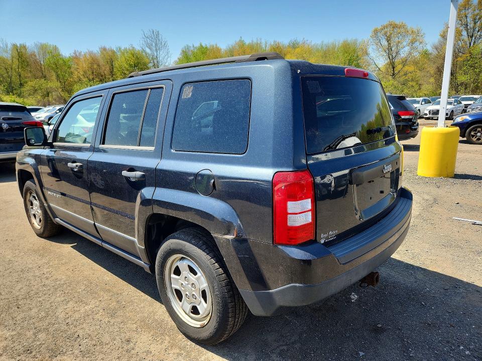 Photo 2 from auction – 2014 JEEP PATRIOT with VIN 1C4NJPBB4ED692452