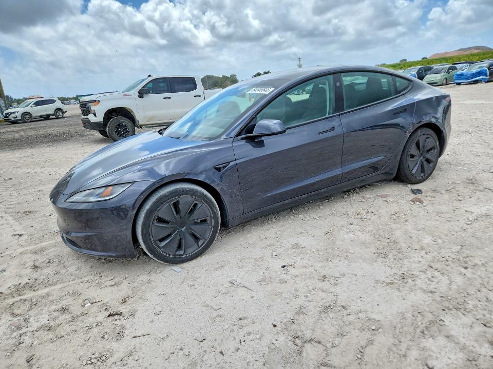 TESLA MODEL 3 2025 with VIN 5YJ3E1EB8SF941490 - Photo from auction