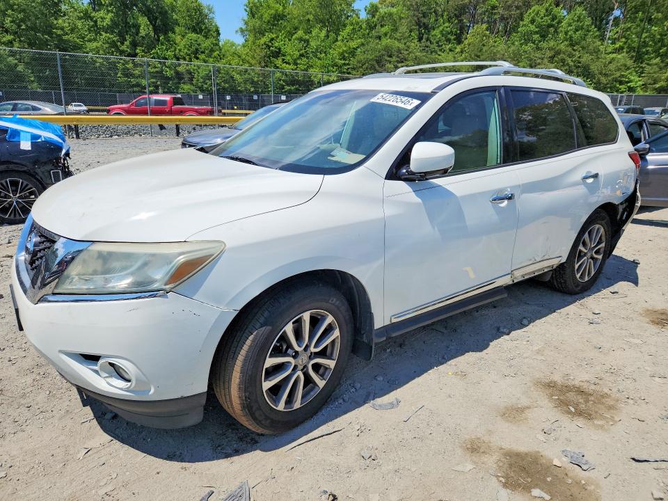 NISSAN PATHFINDER 2016 with VIN 5N1AR2MM4GC600284 - Photo from auction
