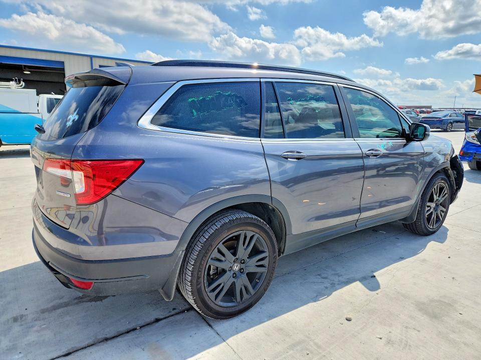 Photo 3 from auction – 2022 HONDA PILOT with VIN 5FNYF5H24NB029305