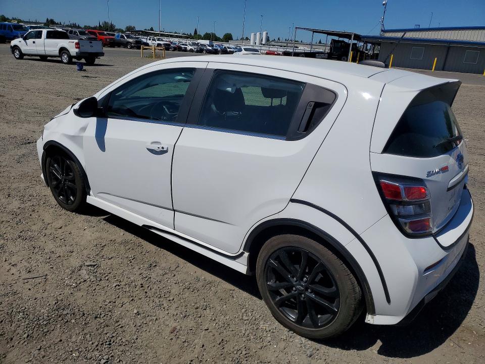 Photo 2 from auction – 2018 CHEVROLET SONIC with VIN 1G1JF6SB3J4123234