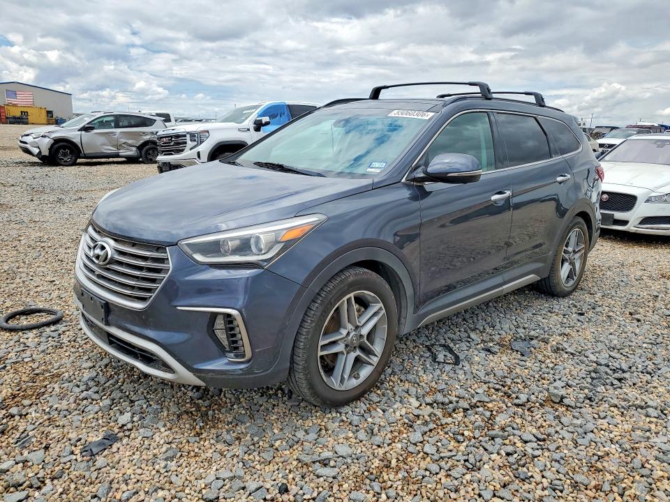 HYUNDAI SANTA FE 2017 with VIN KM8SR4HF2HU210369 - Photo from auction