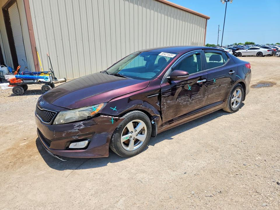 KIA OPTIMA 2015 with VIN 5XXGM4A74FG473235 - Photo from auction