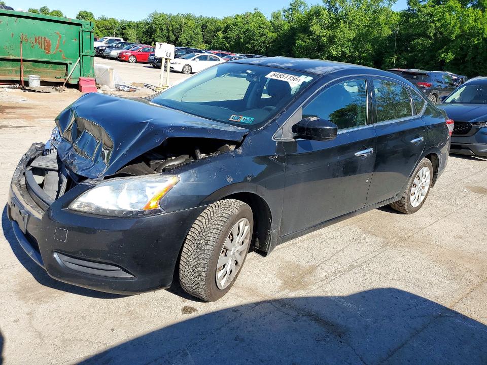 Photo 1 from auction – 2015 NISSAN SENTRA with VIN 3N1AB7AP4FY345228
