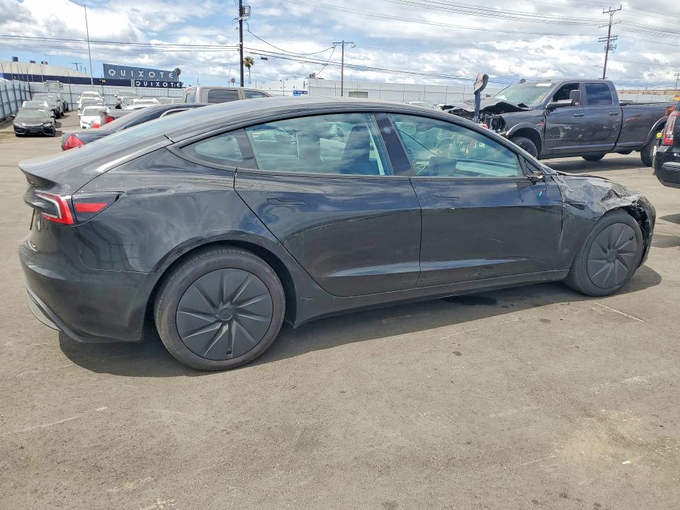 Photo 3 from auction – 2025 TESLA MODEL 3 with VIN 5YJ3E1EA2SF119517