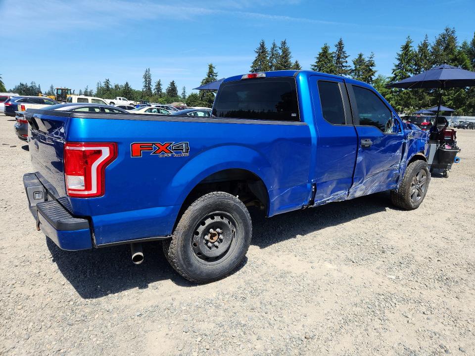 Photo 3 from auction – 2016 FORD F150 with VIN 1FTEX1EP1GFA30354