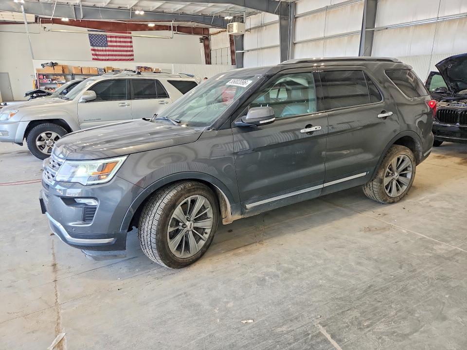 FORD EXPLORER 2018 with VIN 1FM5K8F8XJGB45496 - Photo from auction