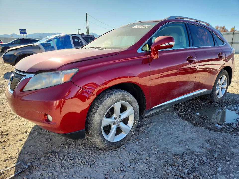 LEXUS RX 2011 with VIN 2T2BK1BA4BC116661 - Photo from auction