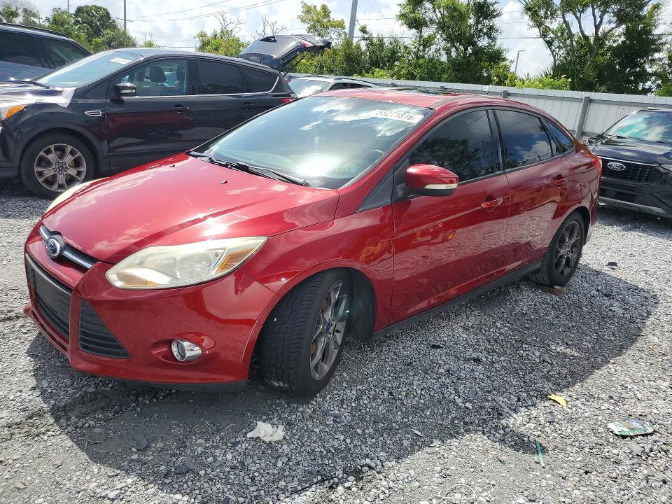 FORD FOCUS 2014 with VIN 1FADP3F21EL203997 - Photo from auction