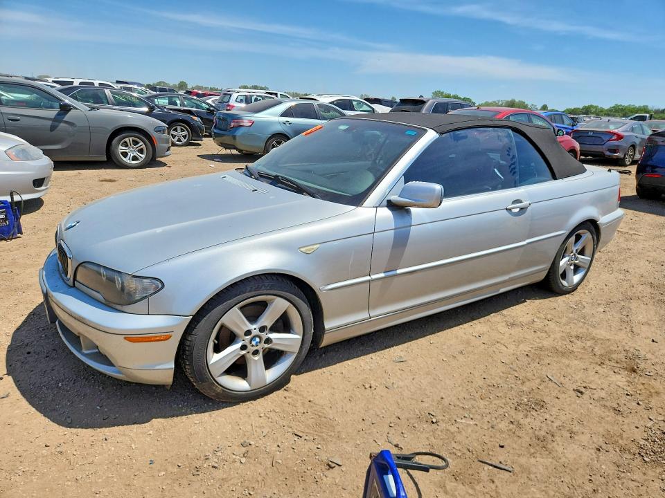 BMW 325 2005 with VIN WBABW33445PL36849 - Photo from auction