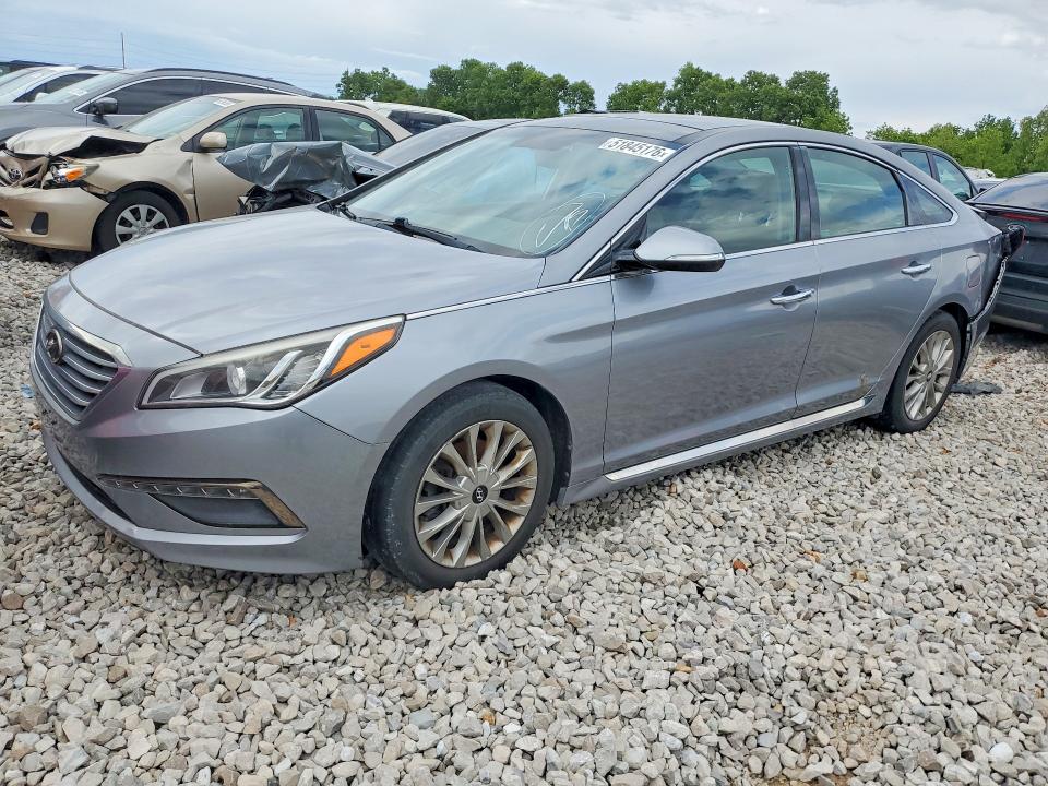 HYUNDAI SONATA 2015 with VIN 5NPE34AF5FH134408 - Photo from auction