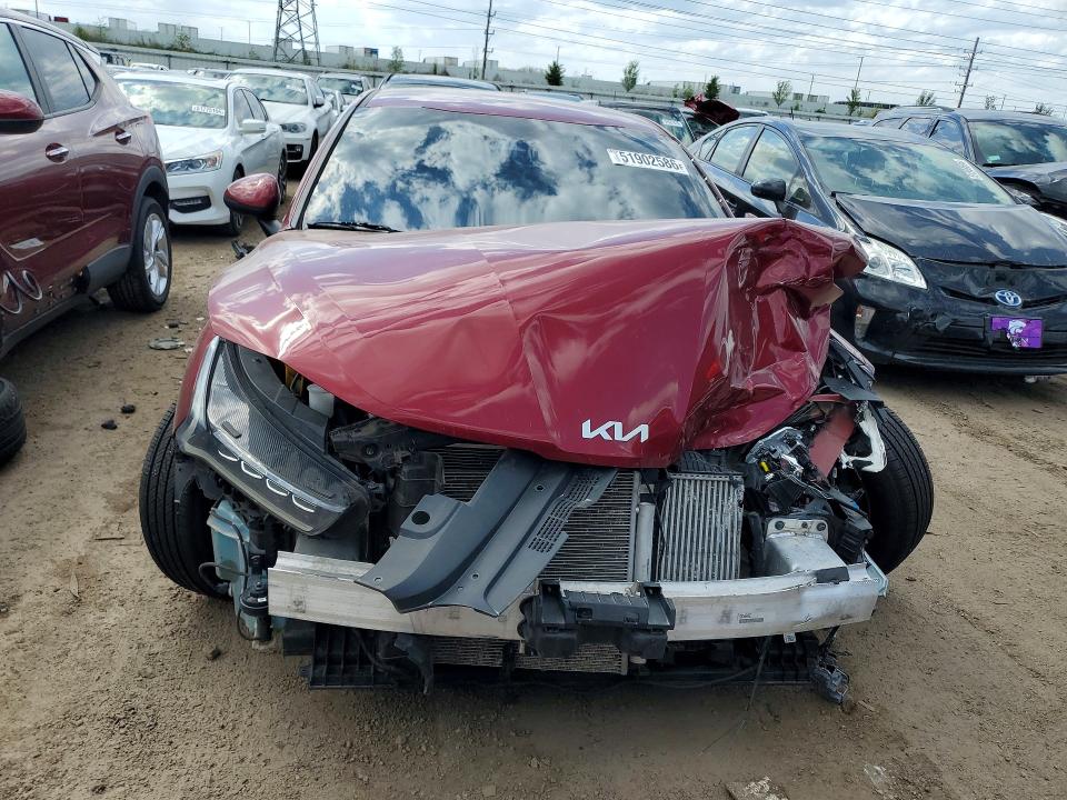 Photo 5 from auction – 2022 KIA K5 with VIN 5XXG14J23NG143243
