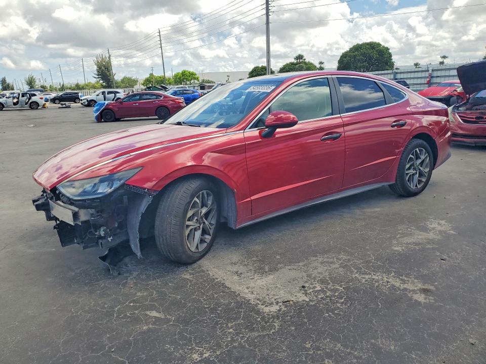 HYUNDAI SONATA 2020 with VIN 5NPEG4JA2LH036053 - Photo from auction