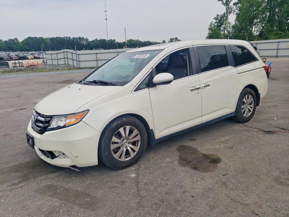 Photo 1 from auction – 2015 HONDA ODYSSEY with VIN 5FNRL5H61FB109503