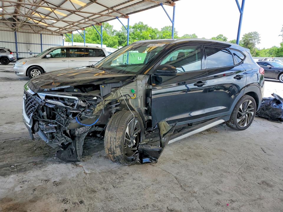 HYUNDAI TUCSON 2020 with VIN KM8J33AL9LU133774 - Photo from auction